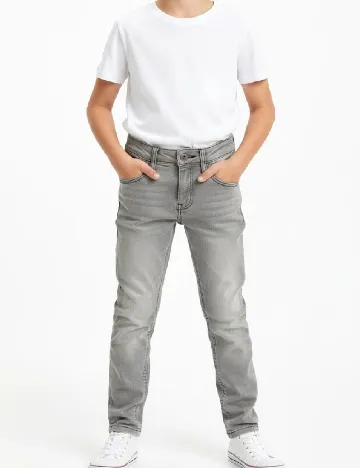 Blugi Zara, gri Gri