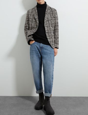 Sacou Zara, mix culori