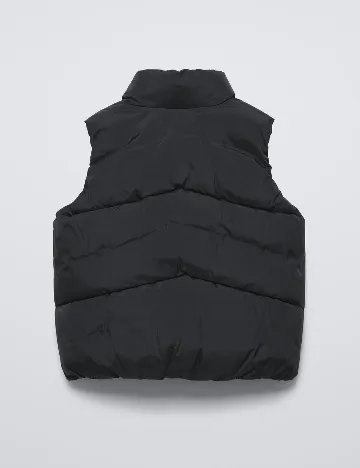 Vesta impermeabila Zara, negru Negru