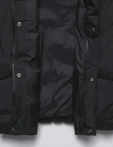 Vesta impermeabila Zara, negru Negru