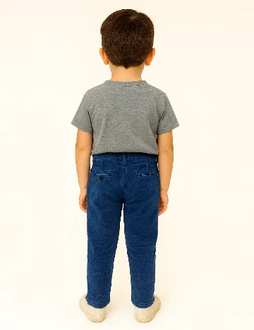 Pantaloni Zara, albastru Albastru