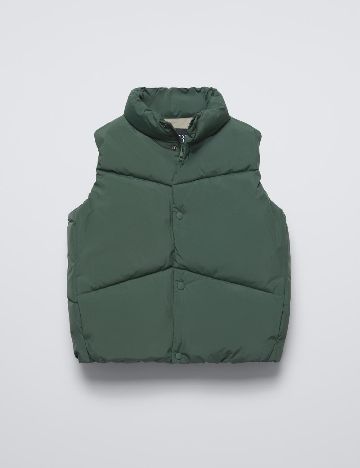 Vesta impermeabila Zara, verde