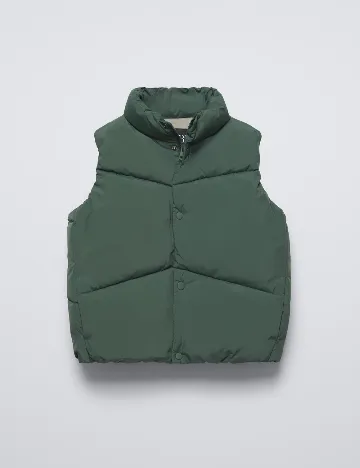 Vesta impermeabila Zara, verde Verde