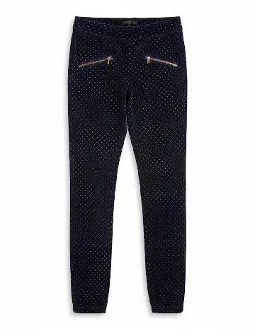 Pantaloni Zara, bleumarin Albastru