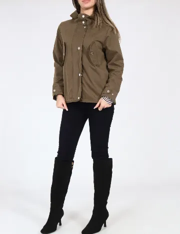 Geaca Zara, kaki Verde