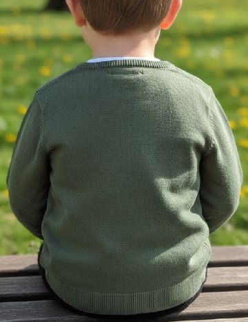 Cardigan Zara, verde