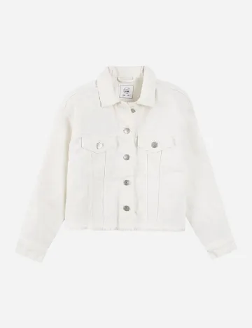 Jacheta Cool Club, alb Alb