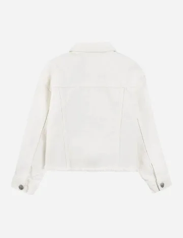 Jacheta Cool Club, alb Alb