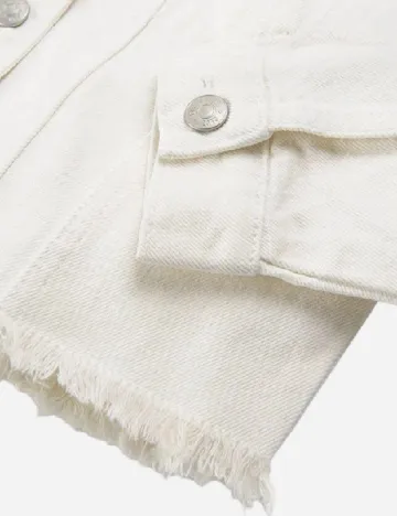 Jacheta Cool Club, alb Alb