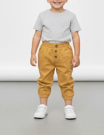 Pantaloni Zara, galben