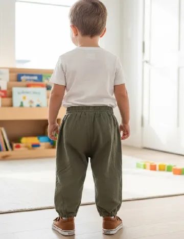 Pantaloni Zara, verde Verde