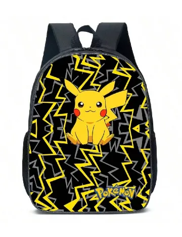 Ghiozdan Shein Kids, negru/galben Negru