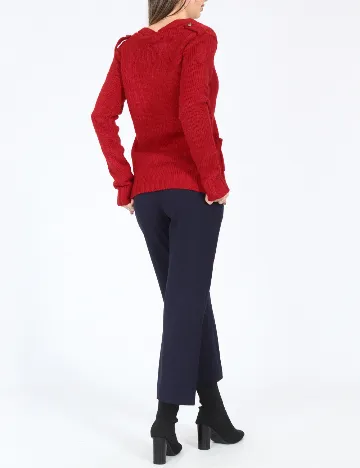 Cardigan Zara, rosu Rosu