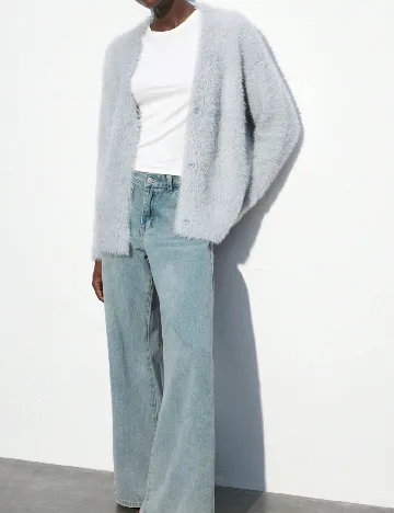 Cardigan SHEIN, gri Gri