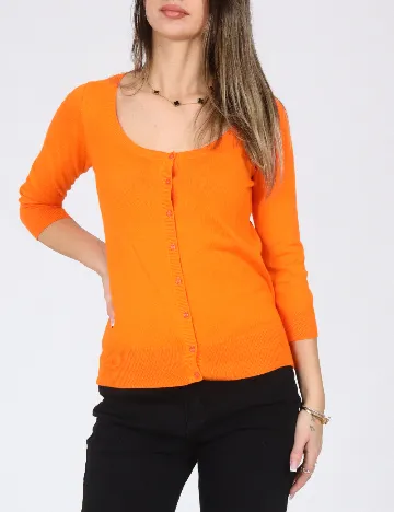 Cardigan Zara, portocaliu Portocaliu