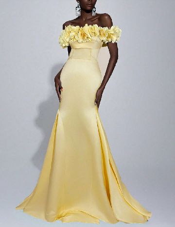 Rochie lunga SHEIN, galben