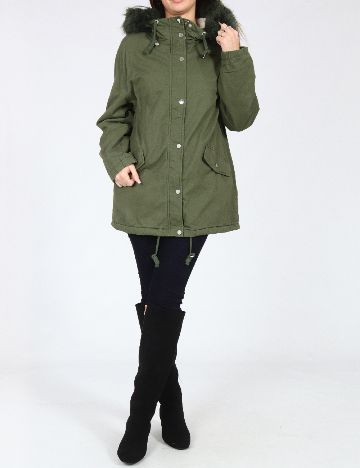 Geaca Pull&Bear, verde