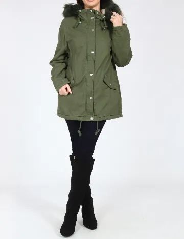 Geaca Pull&Bear, verde Verde