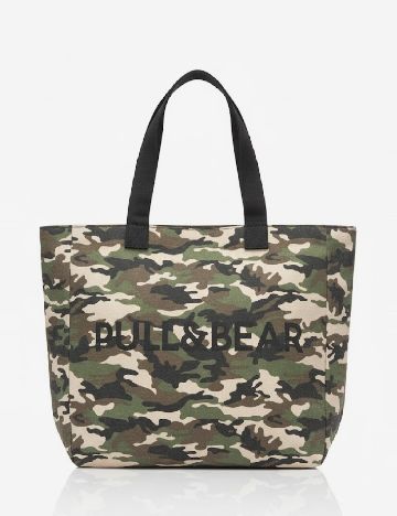 Geanta Pull&Bear, army