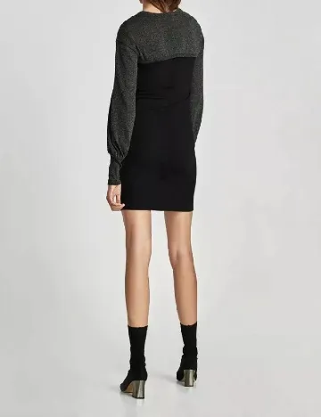 Rochie scurta Zara, negru Negru