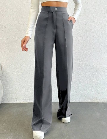 Pantaloni SHEIN, gri