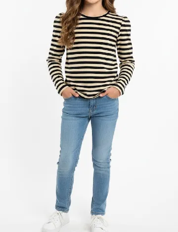 Bluza Zara, verde/negru Verde