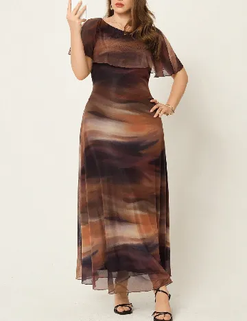 Rochie medie SHEIN CURVE, mix culori Mix culori