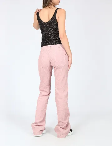 Pantaloni Zara, roz Roz