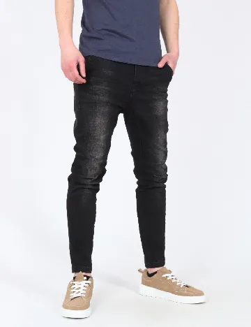 Blugi Zara, negru Negru