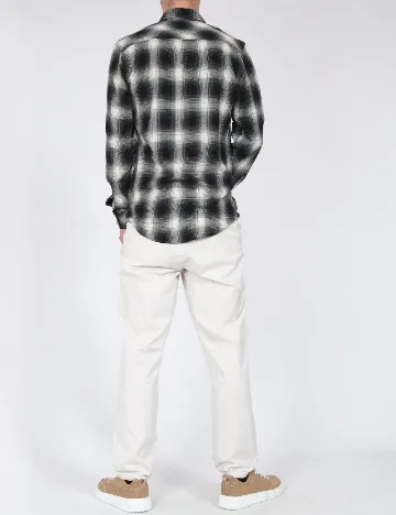 Pantaloni Zara, ecru Alb