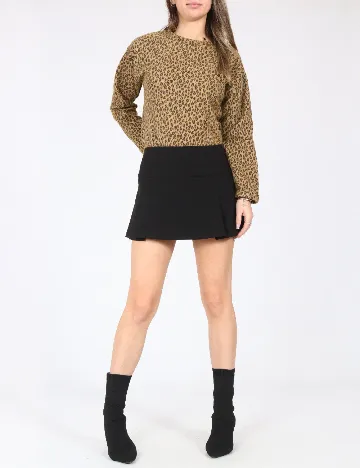 Fusta Zara, negru Negru