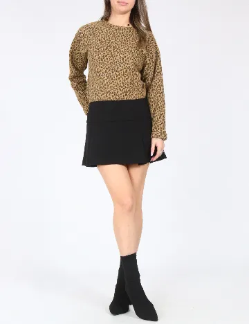 Fusta Zara, negru Negru