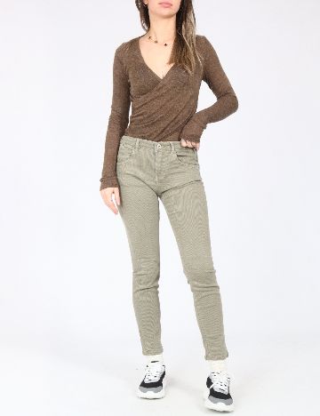 Pantaloni Zara, verde