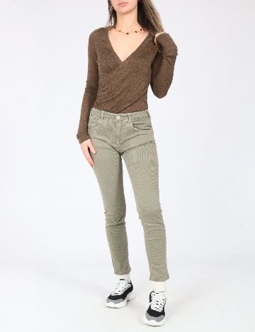 Pantaloni Zara, verde