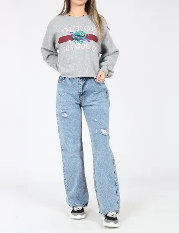 Blugi SHEIN, albastru Albastru