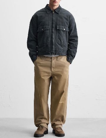 Jacheta Zara, gri inchis