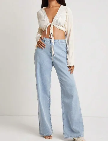 Blugi SHEIN, albastru Albastru