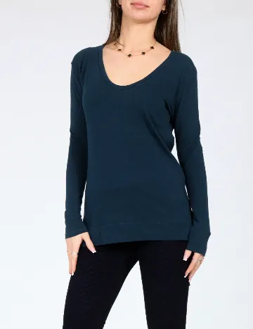 Bluza Zara, albastru Albastru