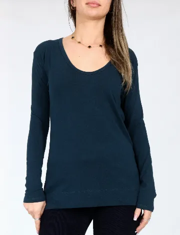 Bluza Zara, albastru Albastru