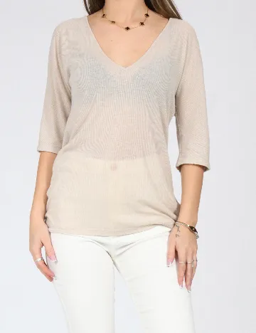 Bluza Zara, bej Crem