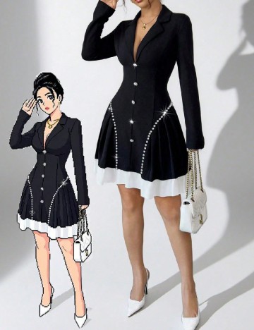 Rochie scurta SHEIN, negru