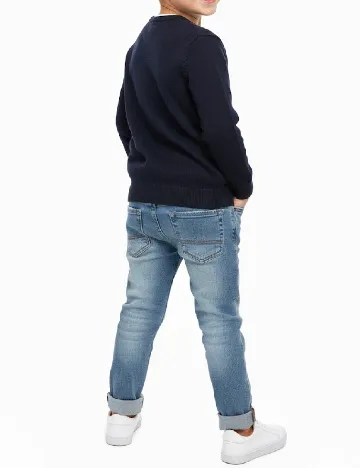 Bluza Zara, bleumarin Albastru