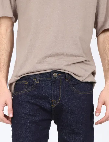 Blugi Zara, bleumarin Albastru