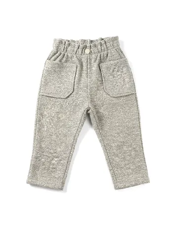 Pantaloni Zara, gri/crem Gri