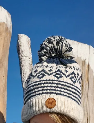 Caciula Cool Club, alb/albastru Alb