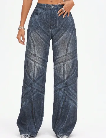 Blugi SHEIN, albastru Albastru