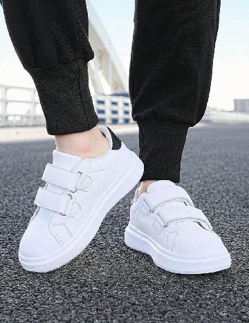 Adidasi Shein Kids, alb