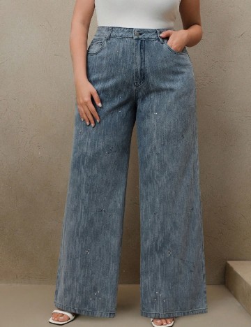 Blugi Anewsta, albastru