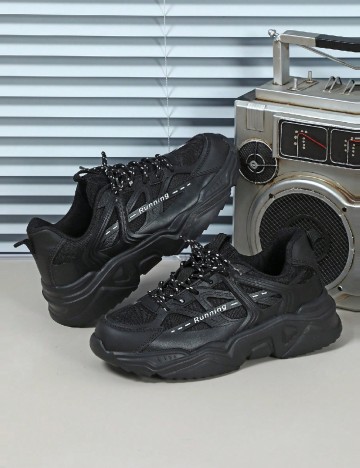 Adidasi SHEIN, negru