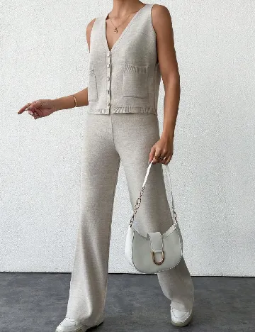 Compleu SHEIN, bej Crem